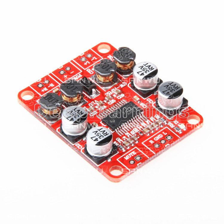 TPA3110 Digital Amplifier Board 2X15W Dual Channel 15W+15W Stereo Speaker 2A