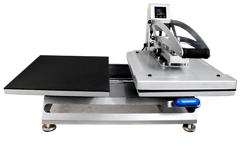15"x15" Dual Station Flat Heat Press Machine, 110V 1400W T-Shirt Printing Press