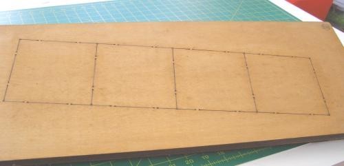 Accucut fabric cutter die 4 3/4" Squares Heavy wood Cuts 4 #1525