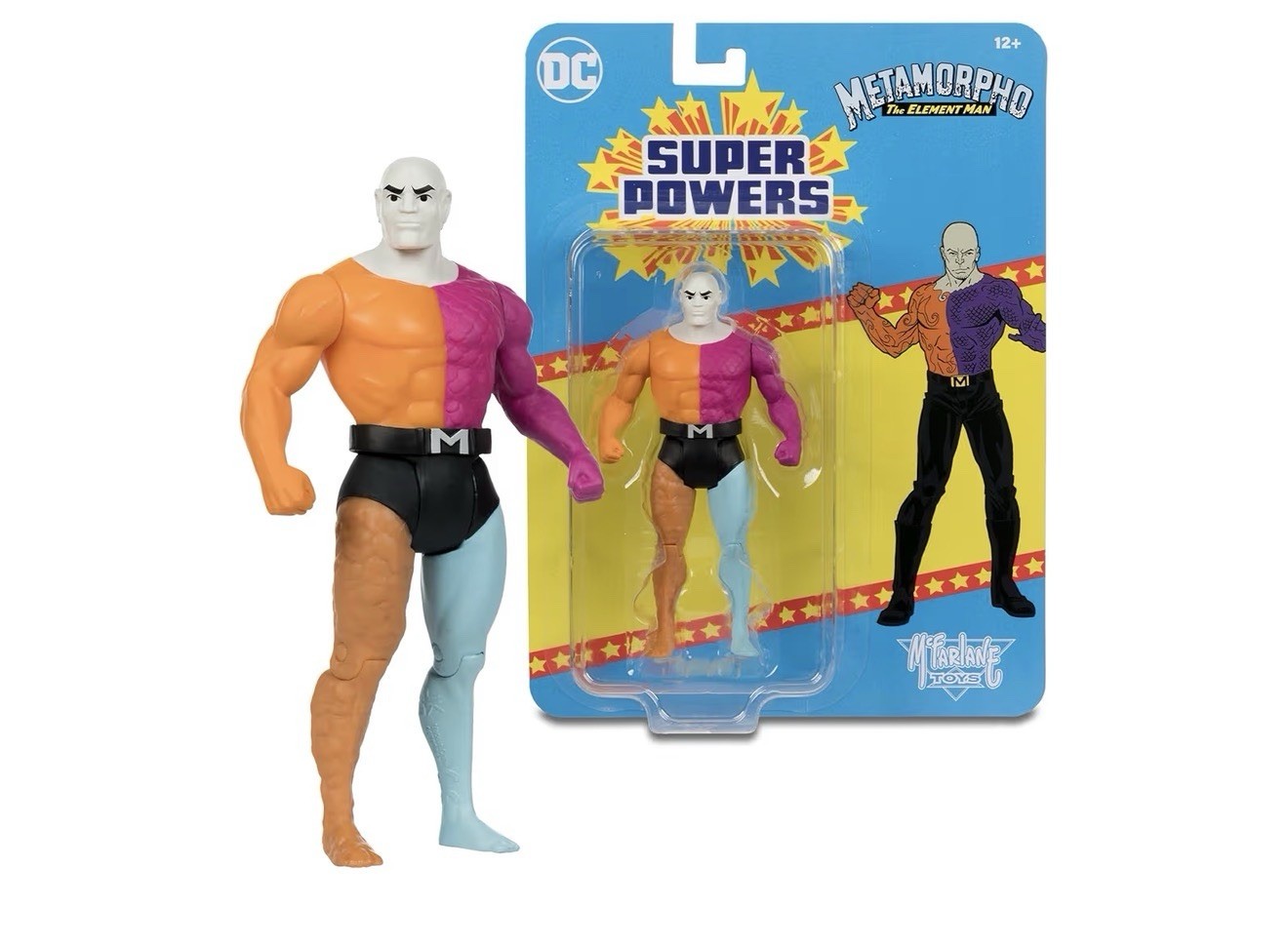 DC Direct Justice League Super Powers 4.5" Metamorpho Action Figure - NEW IN BOX