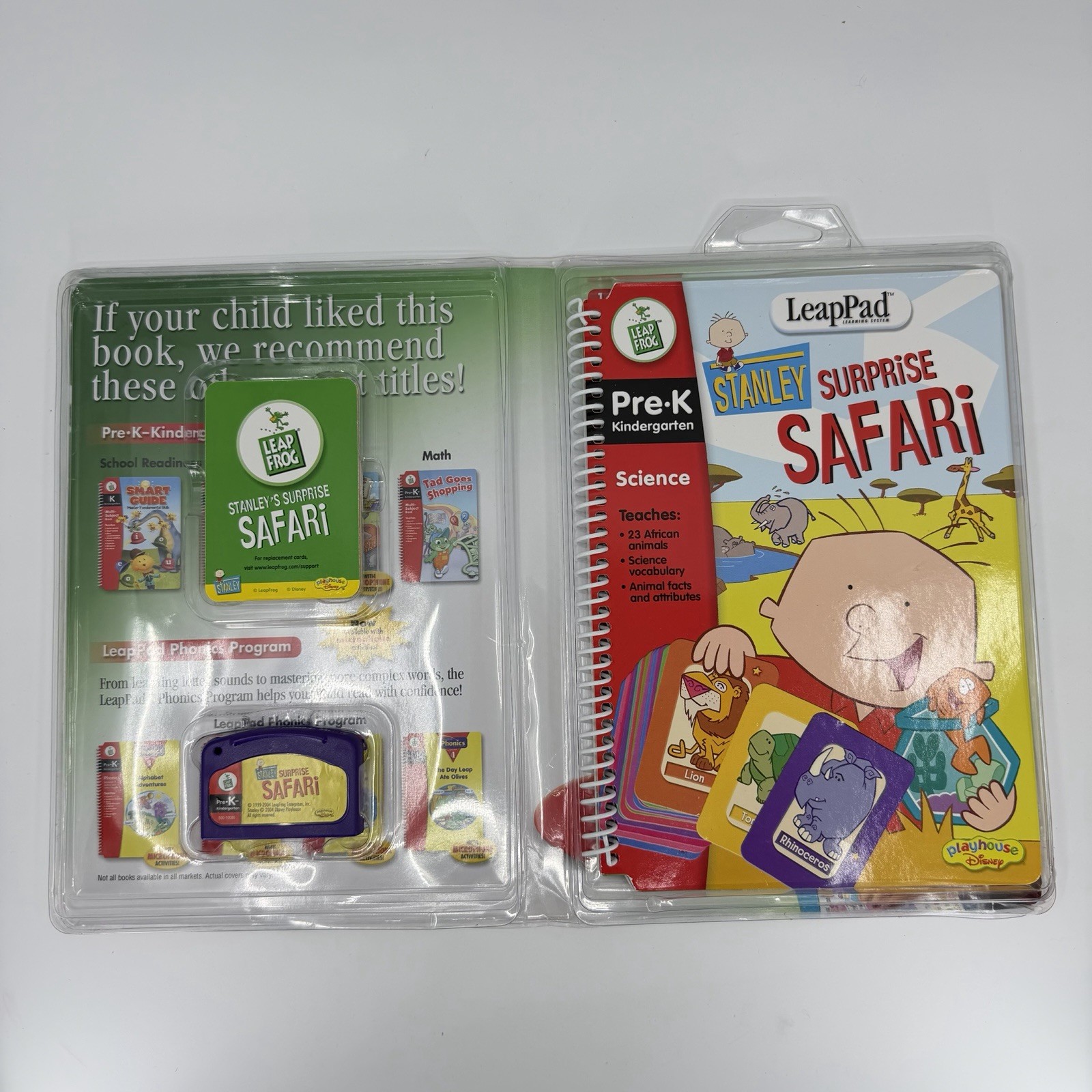 LeapPad Leap Frog Stanley Surprise Safari Pre K