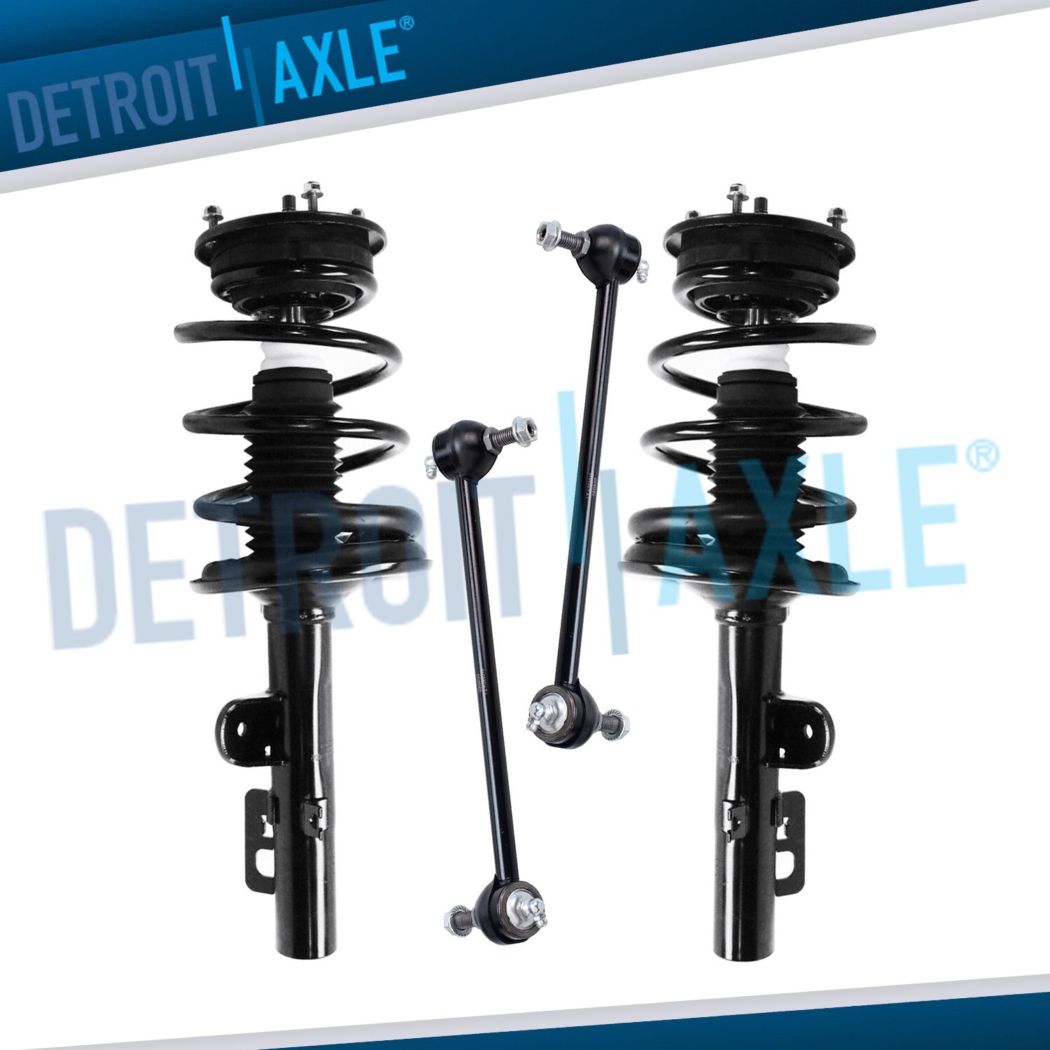 Front Struts w/ Coil Spring Sway Bar Links Kit for 2005 2006 2007 Ford Freestyle
