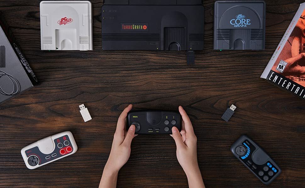 8Bitdo PCE Core 2.4G Wireless Gamepad for PC Engine Mini & TurboGrafx-16 Switch