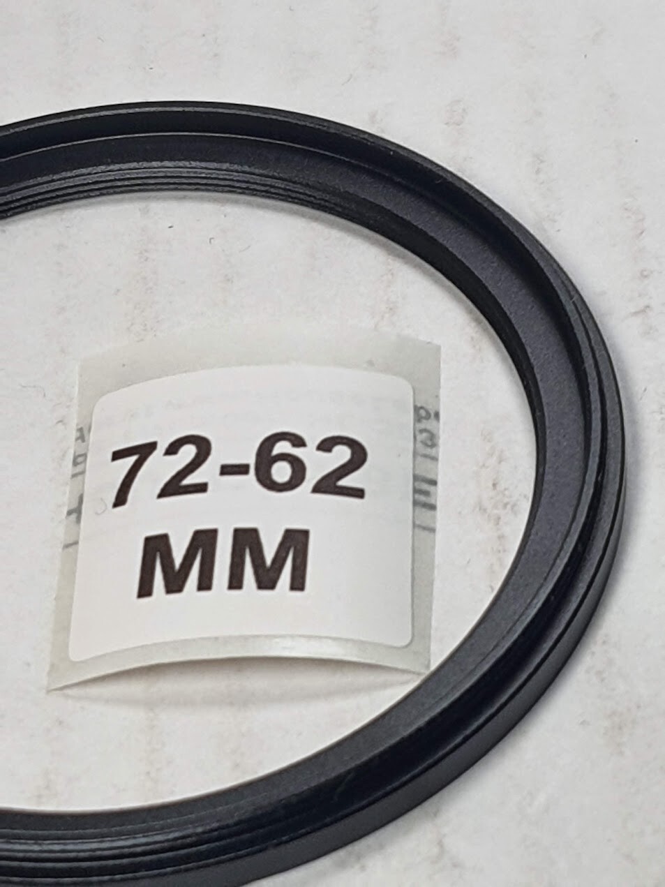72-62mm Step-Down Lens Filter Converter Adapter Ring 72mm-62mm Metal E72 to E62
