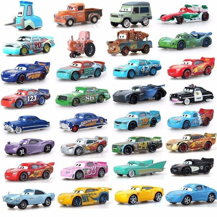 Disney Pixar Cars Lot Lightning McQueen 1:55 Diecast Model Car Toys Gift Kids