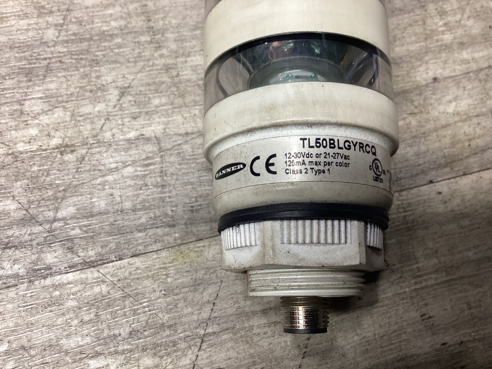 BANNER ENGINEERING TL50BLGYRCQ STACK LIGHT #128N120
