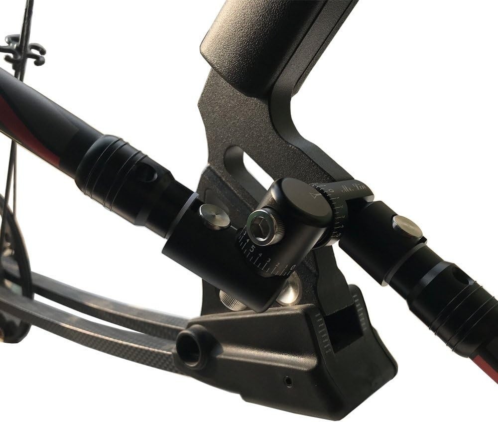 Archery Bow Stabilizer 10"&12" Compound Bow Single Side V-bar Bow Stabilizer Set