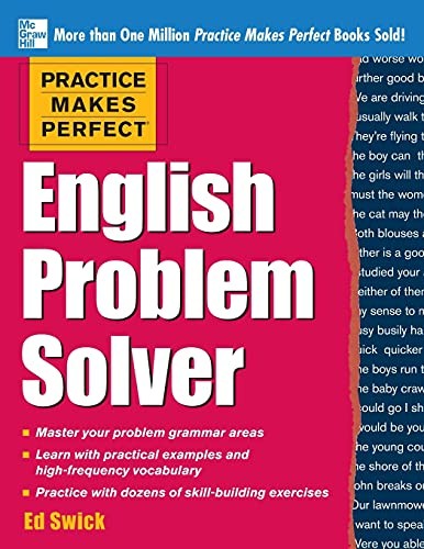 Practice Makes Perfect English Problem Solver: With 110 Exercises - paperbac...