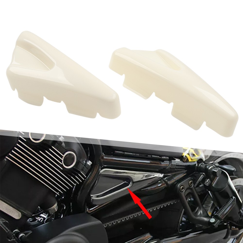 White Side Frame Tank Covers For Harley V-Rod Muscle 09-17 Night Rod 07-11 11 10