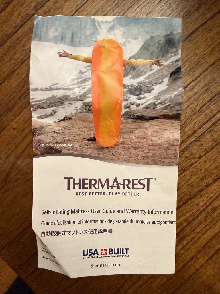 Therm-a-Rest - Trail Scout - Sleeping Pad - Medium- Grey