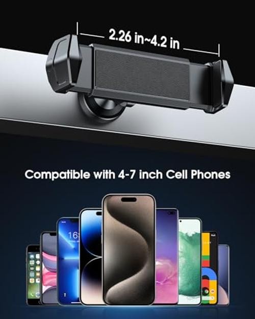 360° Rotatable Gym Magnetic Phone Holder for Workouts