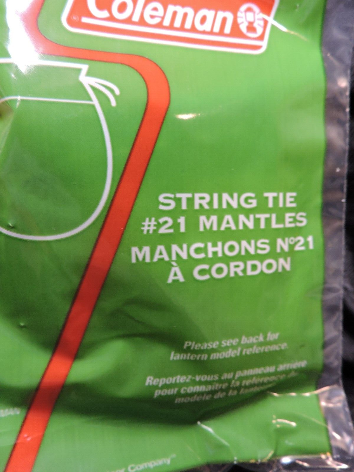 Coleman String Tie #21 Mantles (2) 2 packs - 4 total