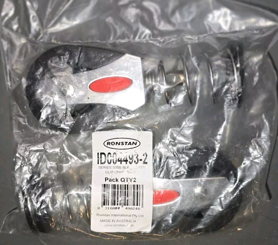 Ronstan Series 50BB Blk(SS431) Clip On Spring 2pack BRAND NEW