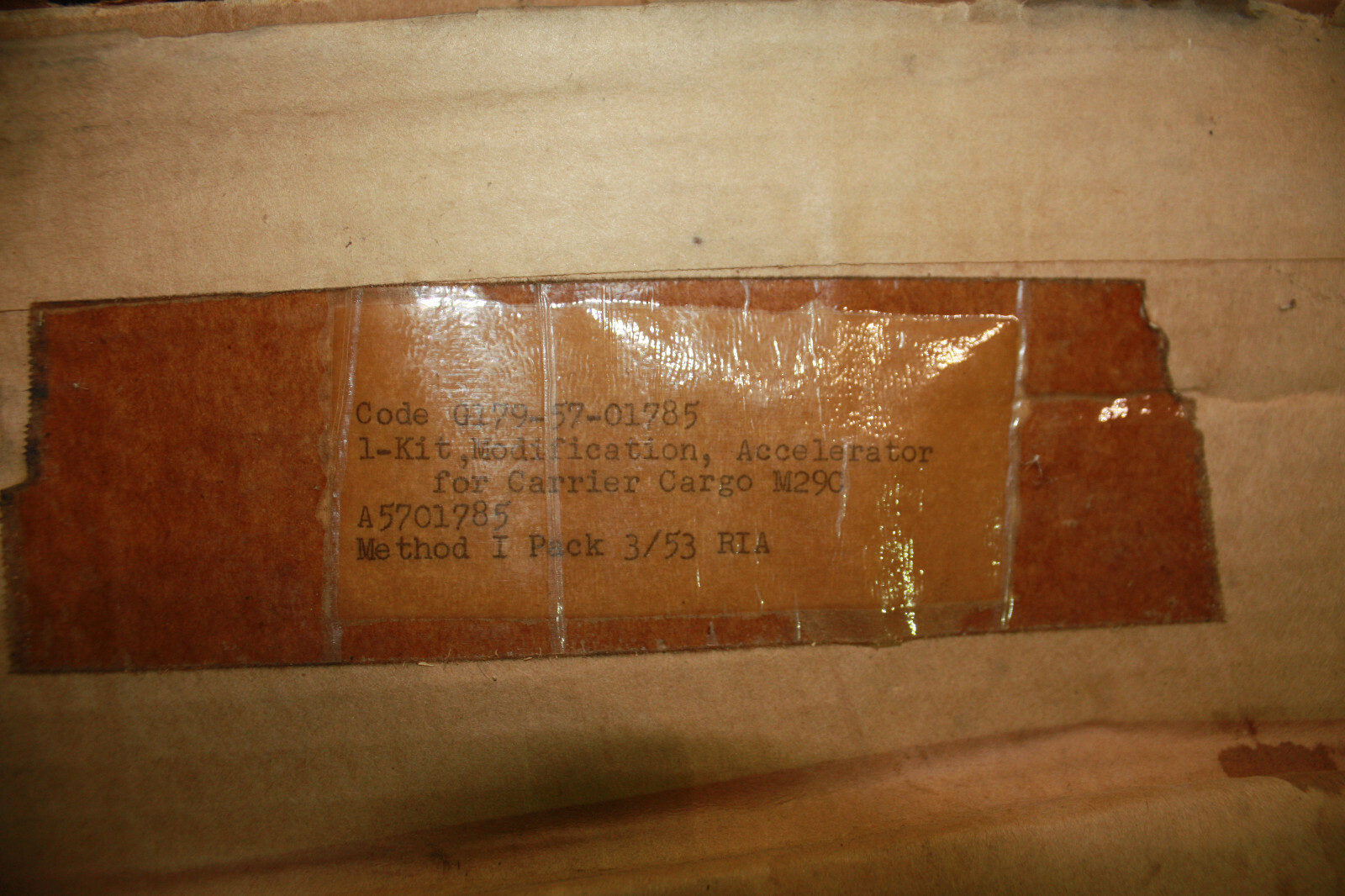 ACCELERATOR MOD KIT, M29,M29C,WEASEL,UST,T24,T15,SNOW,