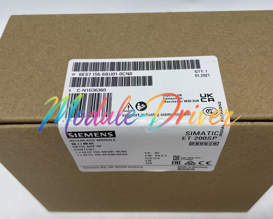 1QTY New In Box Siemens PLC 6ES7155-6BU01-0CN0 6ES7 155-6BU01-0CN0