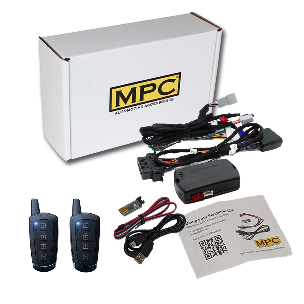 Long Range 4 Button 2 Way Remote Start For 2017 Chrysler Pacifica  - Plug-n-Play