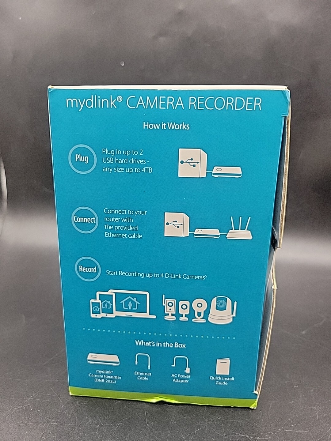 D-Link Camera Video Recorder Stream mydlink-Enabled (DNR-202L)