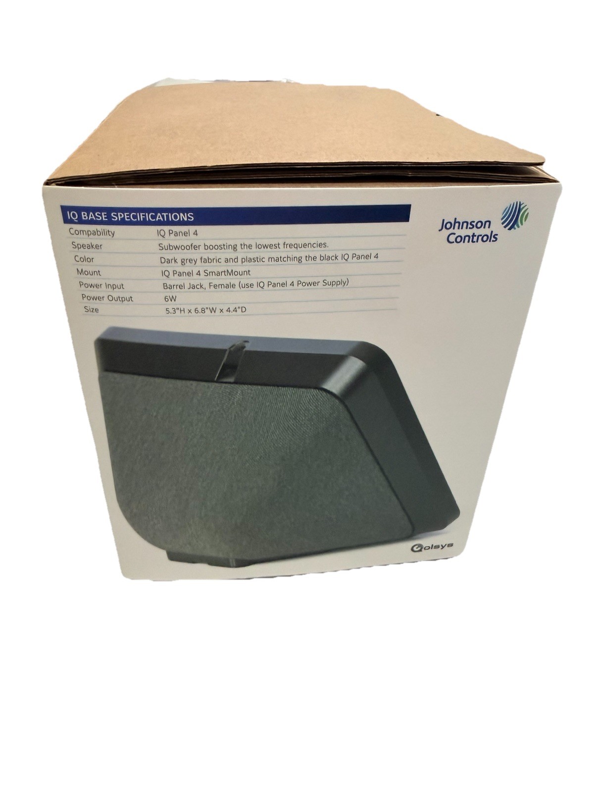 Qolsys IQ4 Table Stand and Subwoofer