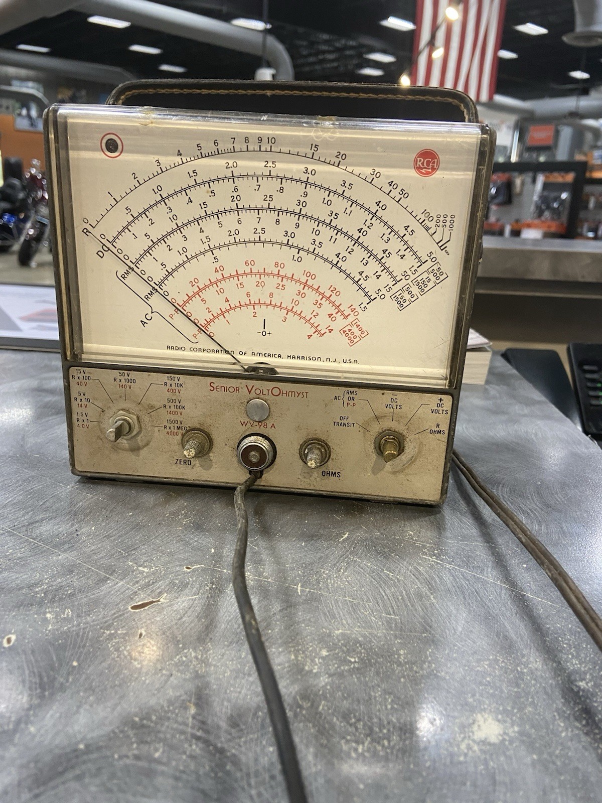 Vintage RCA Senior VoltOhmyst Model WV-98A