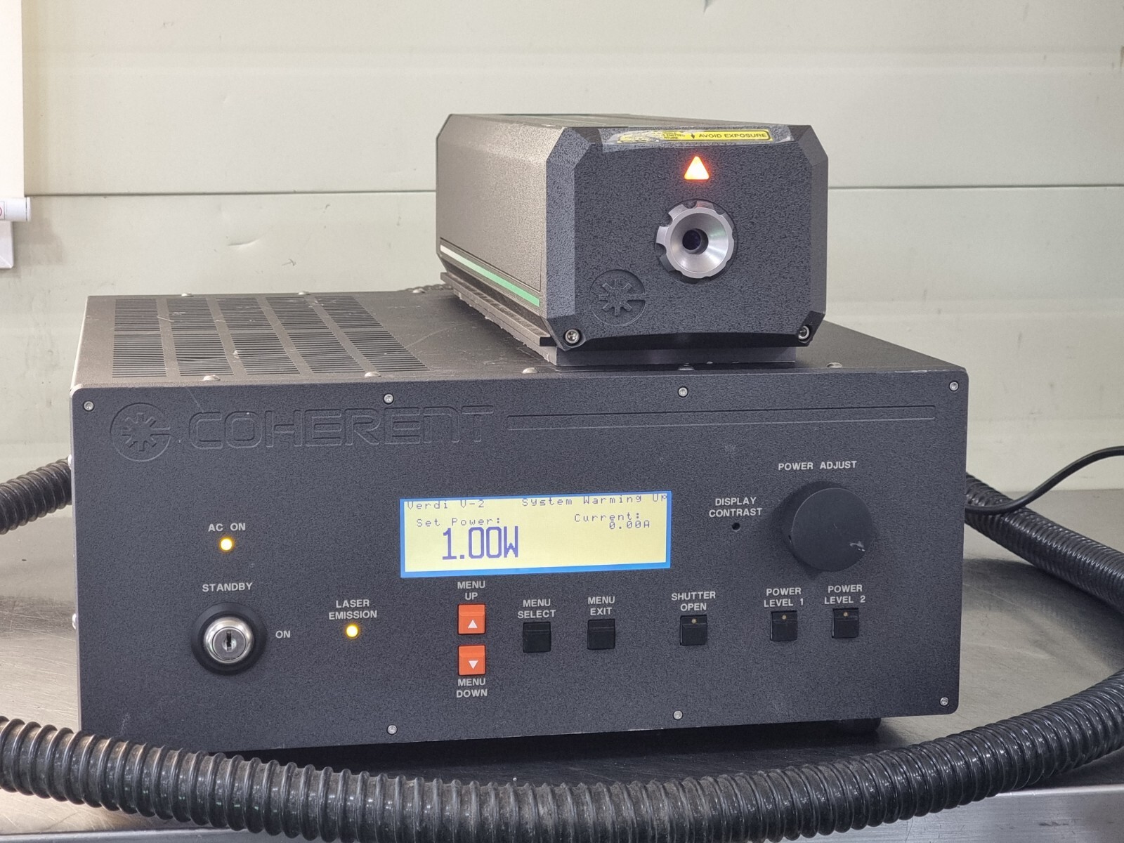 Used COHERENT 0174-525-51 VERDI-2W Verdi 2W Solid State Diode Laser