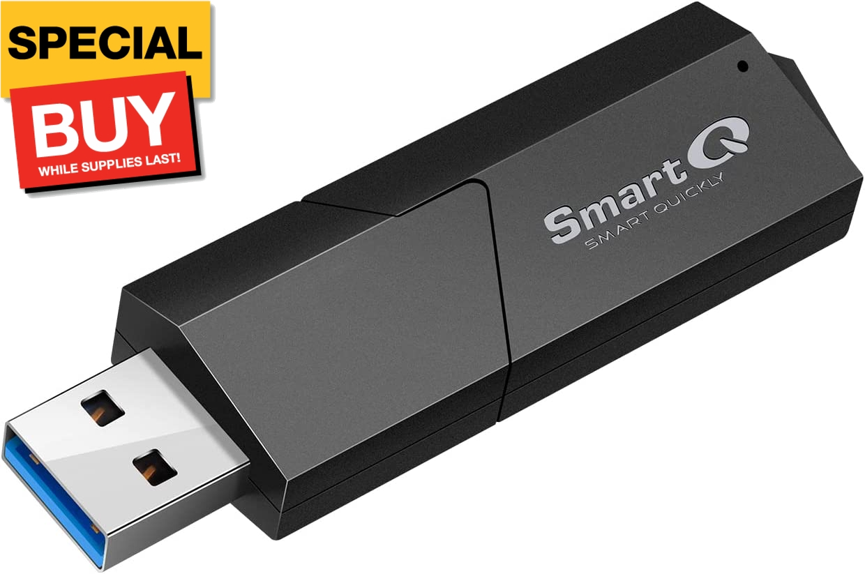 C307 USB 3.0 Portable Card Reader for SD, SDHC, SDXC, Microsd, Microsdhc, Micros