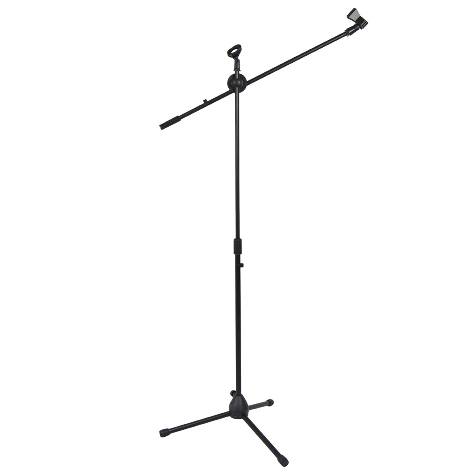 Folding Type Tripod Boom Microphone Mic Stand Mount Holder Adjustable Legs USA