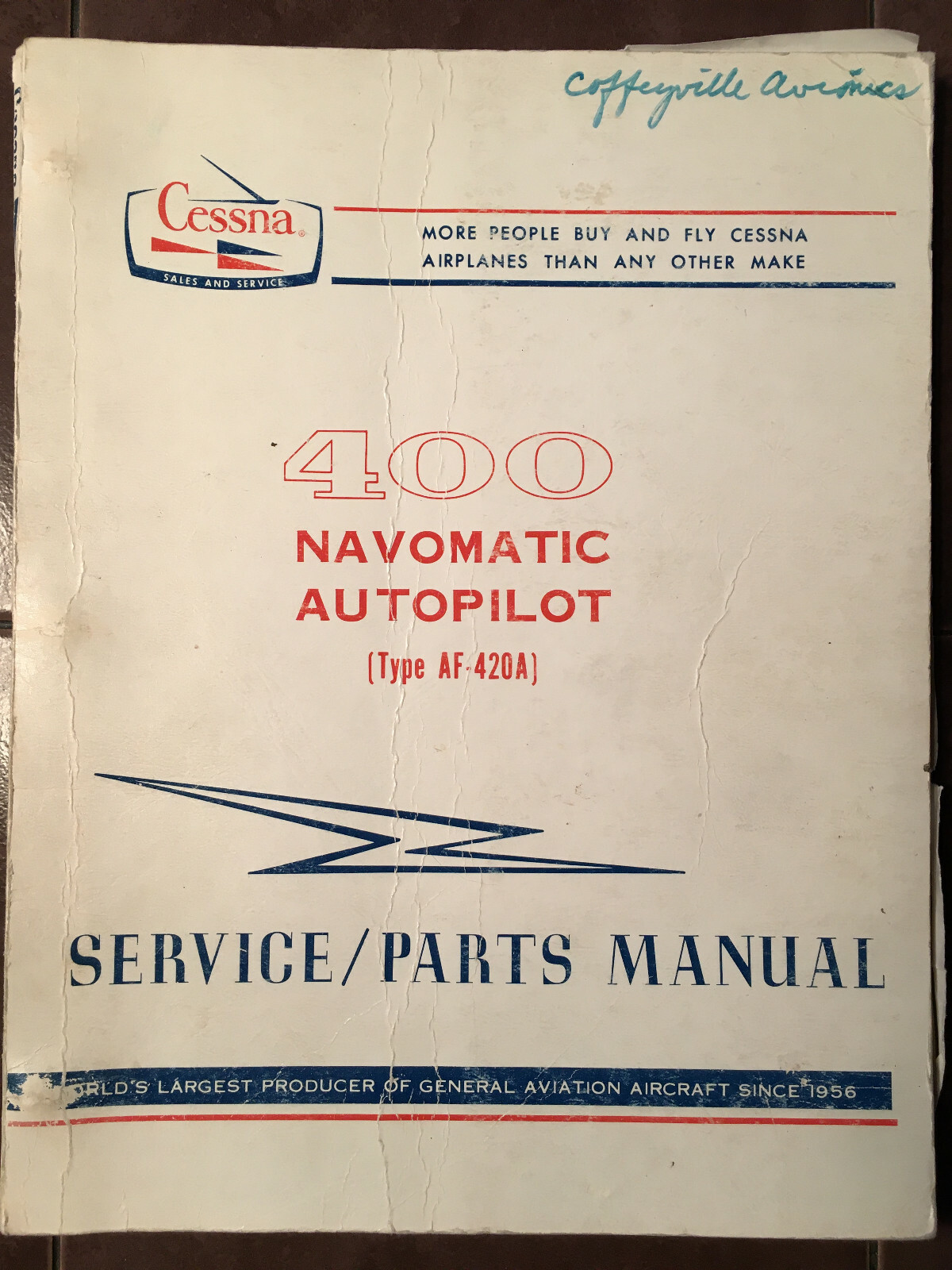 1973 and Up Cessna ARC 400 Navomatic Service Manual for AF-420A System