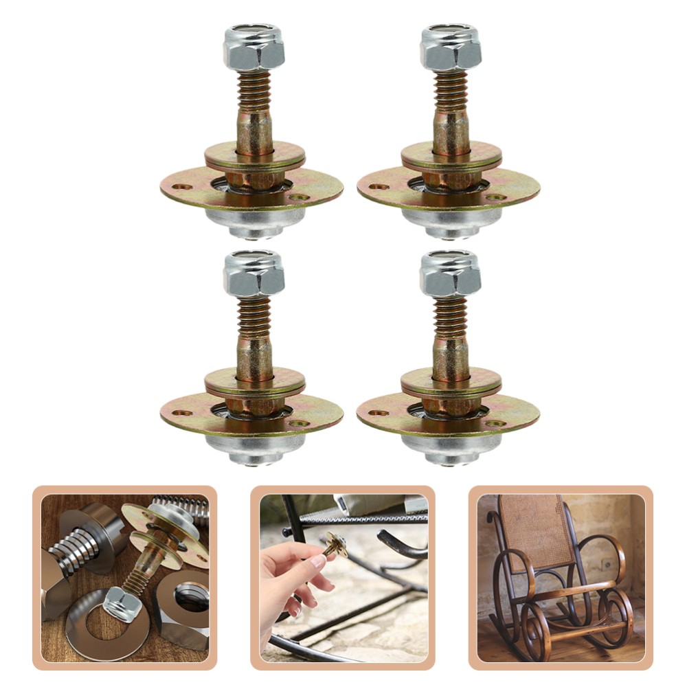 8 pcs  Rocking Chair Bearing M8x55mm Furniture Rocking Chair Connecting Fitting