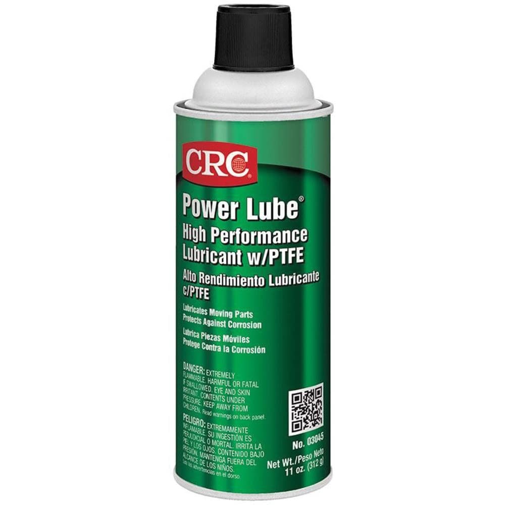 Power Lube Industrial High Performance Lubricant With PTFE, 11 Wt Oz, High Pe...