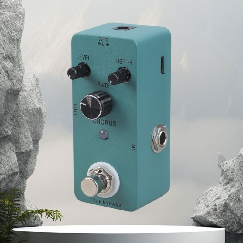 Multiple Chorus Guitar Pedal for Electric Guitar True Bypass Guitar Accessory