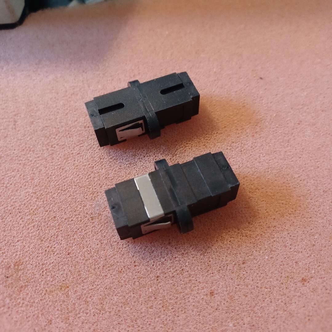 TE CONNECTIVITY 502632-7  RECEPTACLE ASSEMBLY SC TO SC  2 PIECES