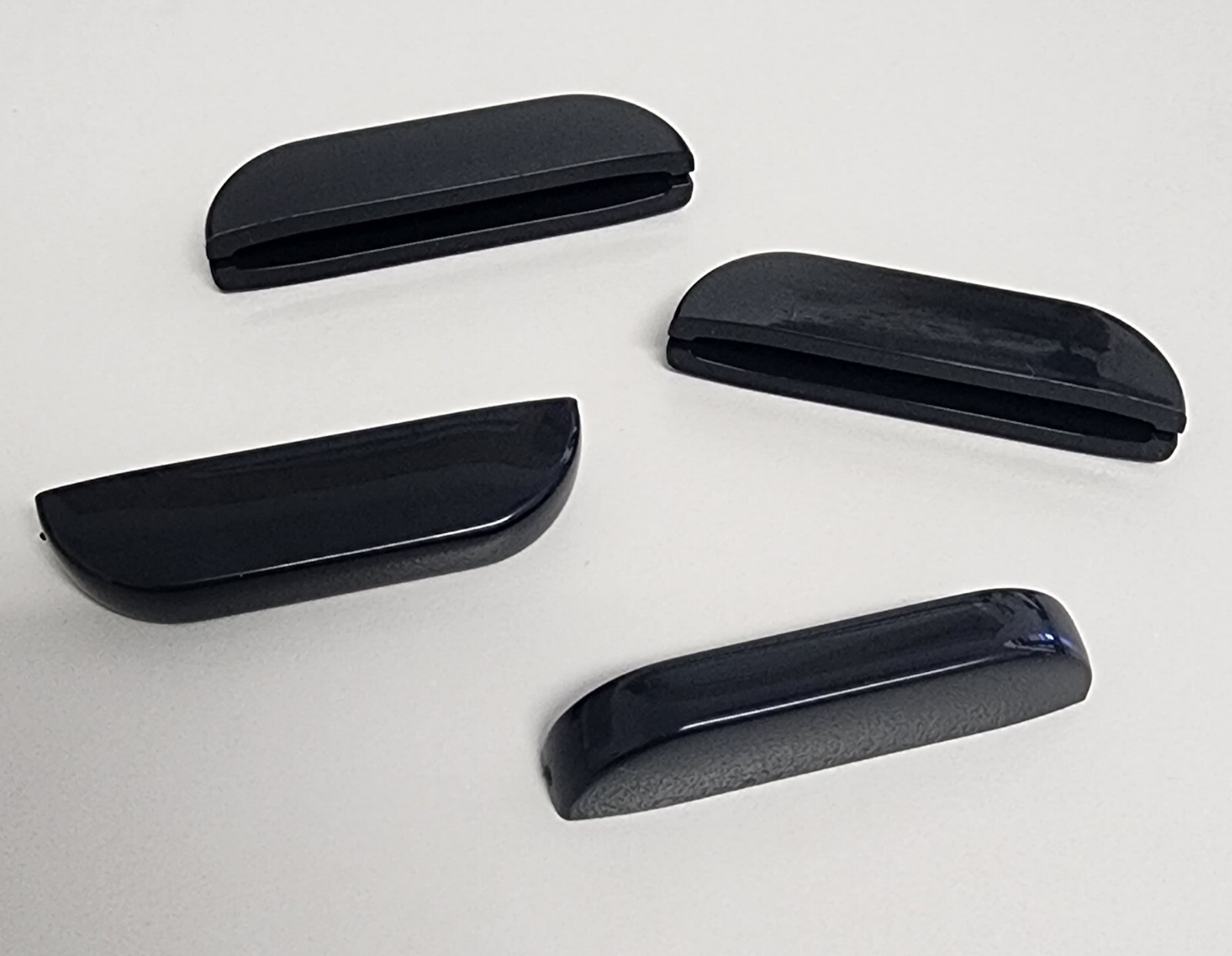 100pc Black Acrylic Handles