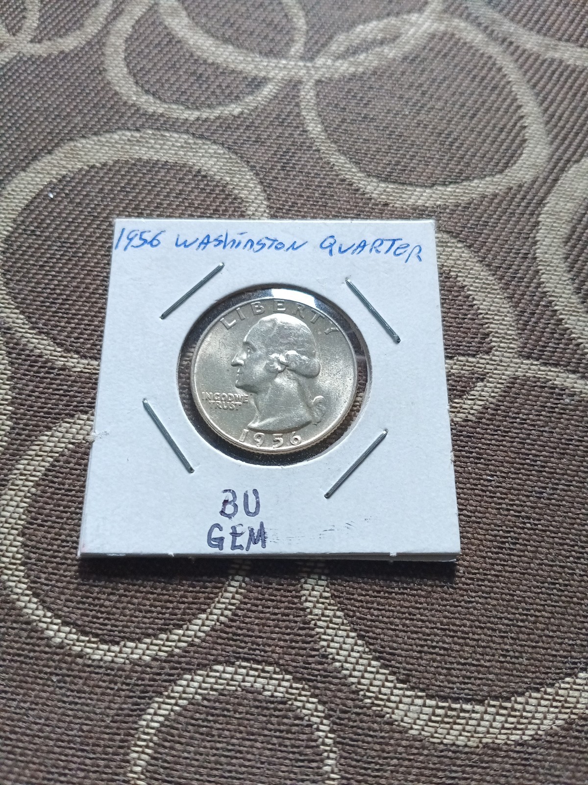 1956-p Washington Quarter.  Nice B.U.  82828 (Inventory K)