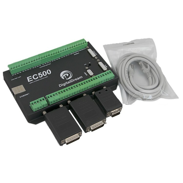 EC500 4 Axis Motion Controller CNC Control for Mach3 w/ Ethernet Communication
