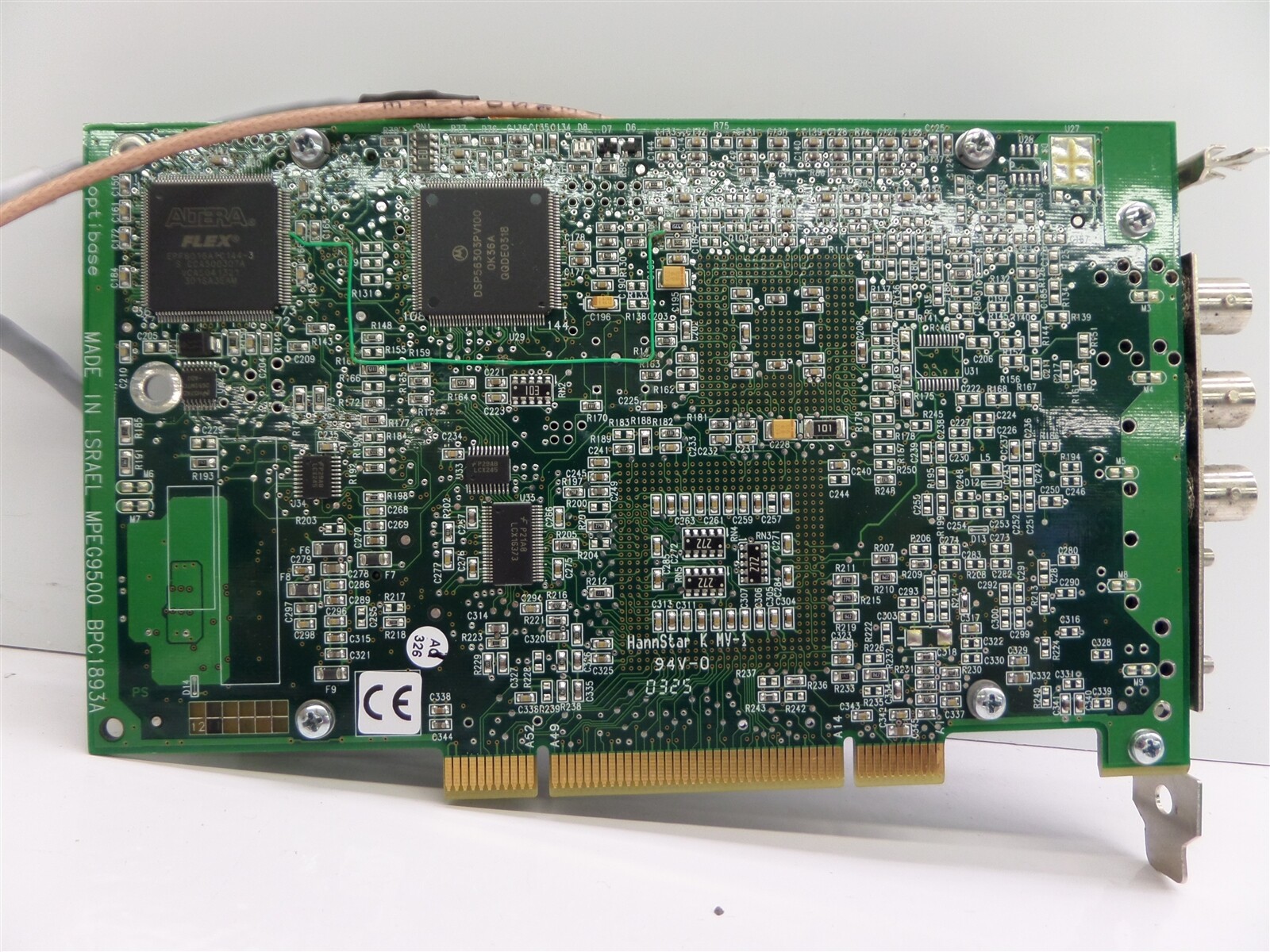Optibase BPC1893A Video Capture Card with BPC1886A Output Module
