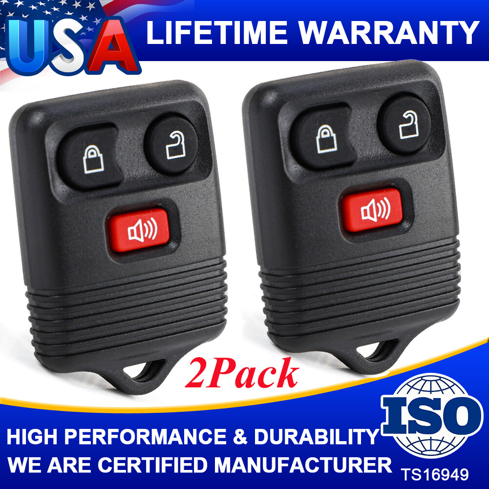 2x Car Key Fob Keyless Entry Remote Control For Ford F150 F250 F-350 F-450 F-550