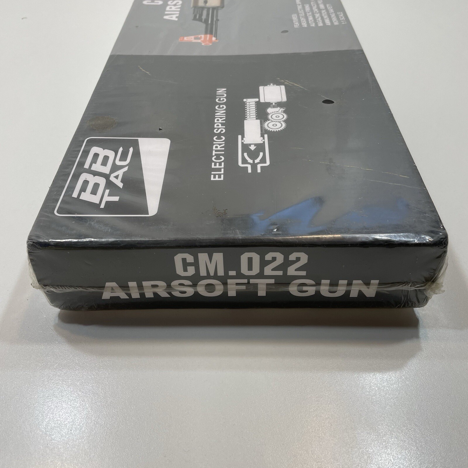 Airsoft Electric Spring Gun Automatic Single Shot 1:1 Scale Sealed BB Tac