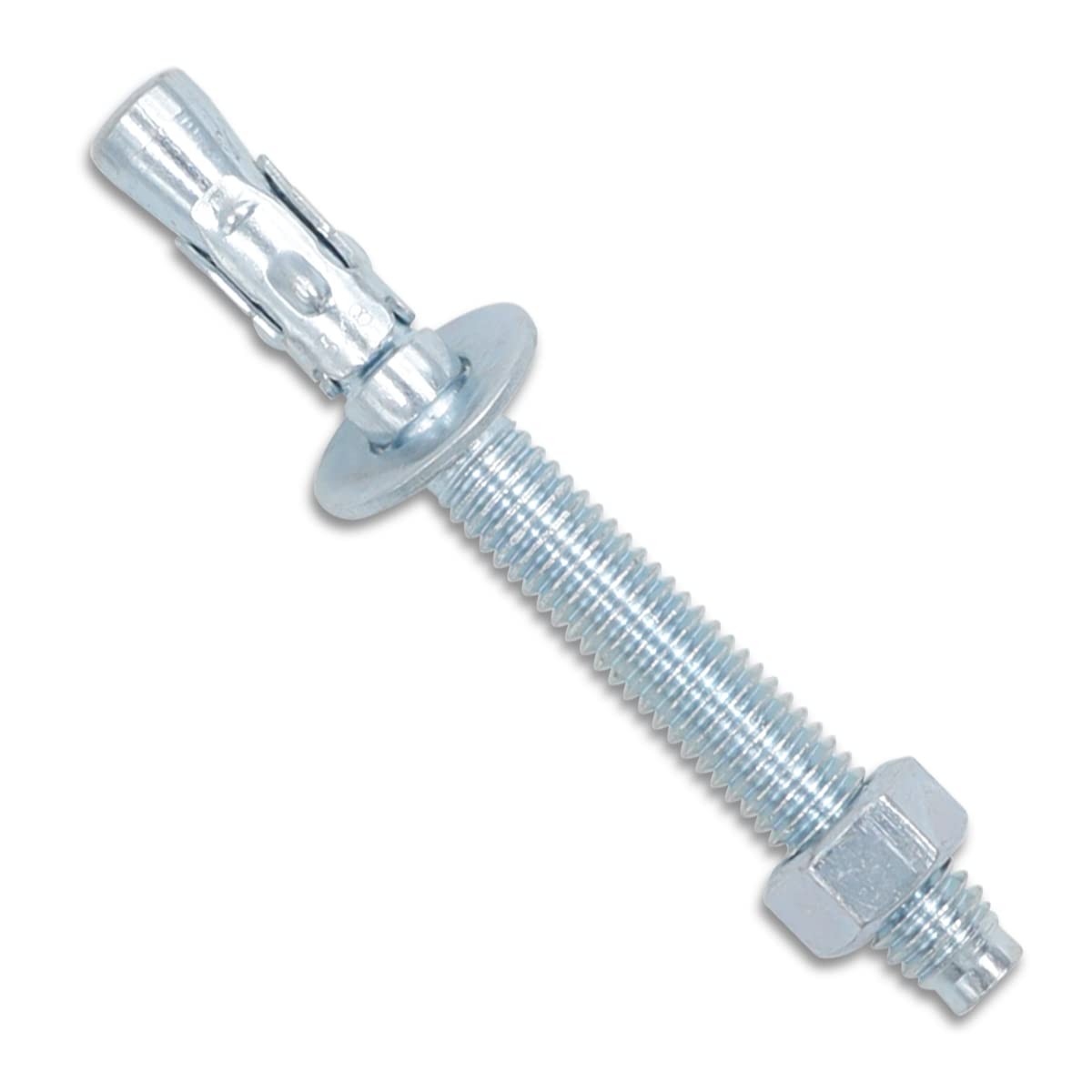 3/8" x 3-3/4" Wedge Anchor, Concrete Anchors Zinc Plated, Heavy Duty Expansio...