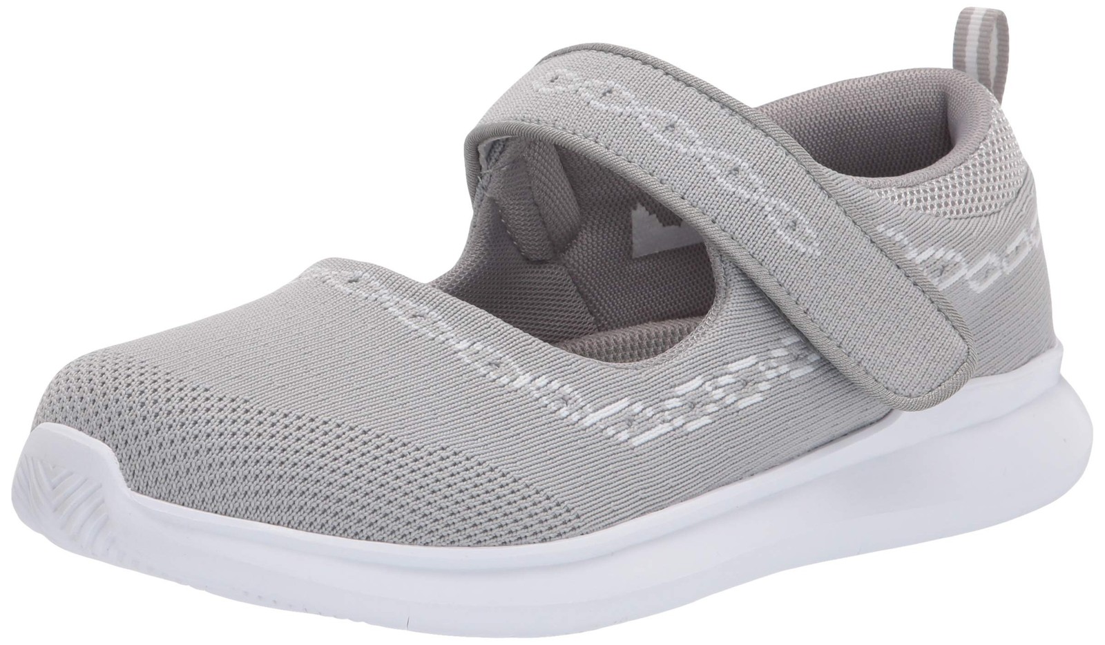 Propét Women's TravelBound Mary Jane Shoes, Lt Grey, 6.5 Medium US