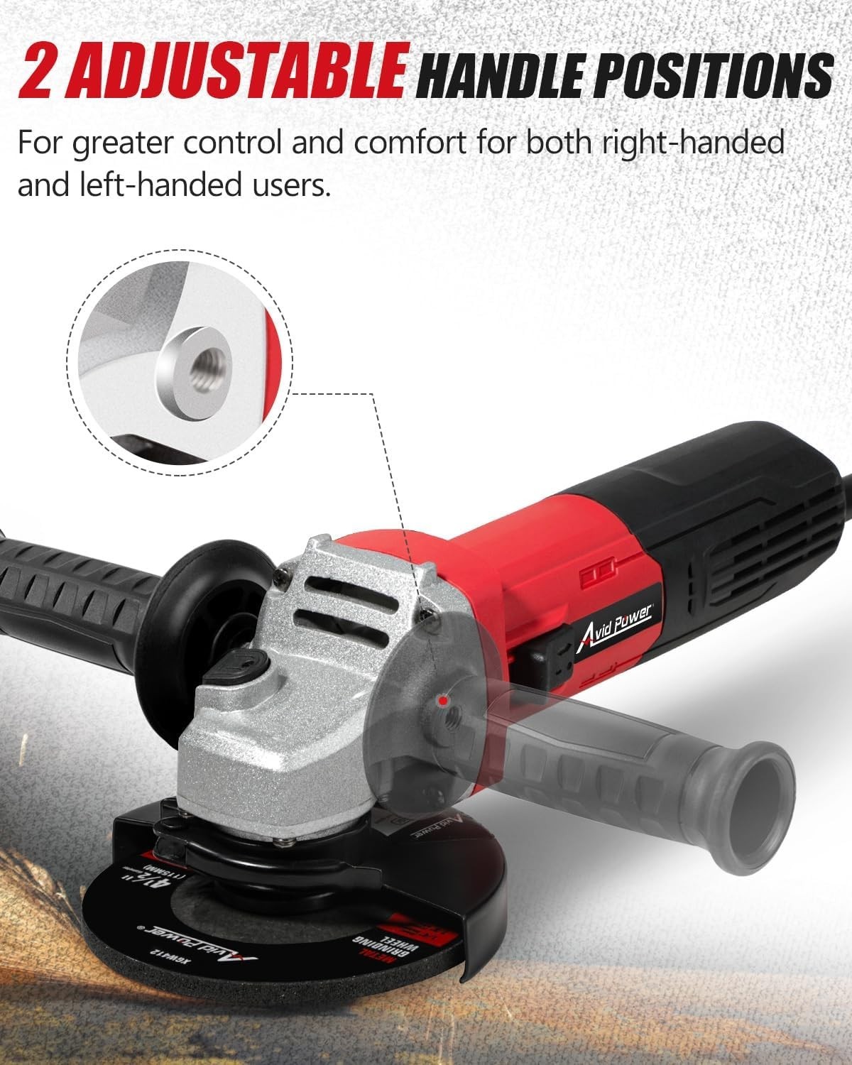 Versatile Electric Grinder for Sharpening, Rust Removal & Metal Polishing Tasks
