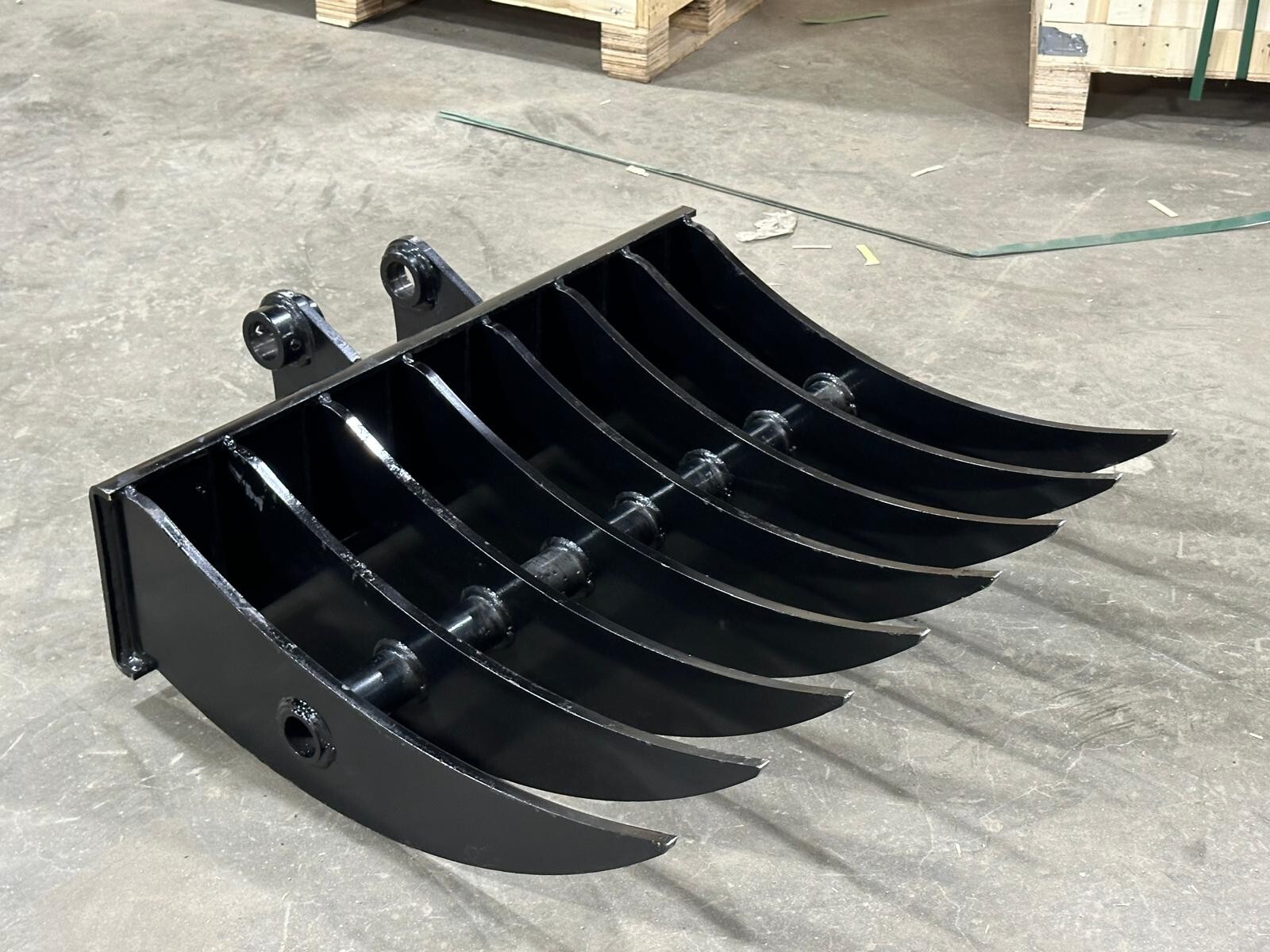 3.5 Ton Excavator Rake Attachment For Rippa Local Pick Up Only
