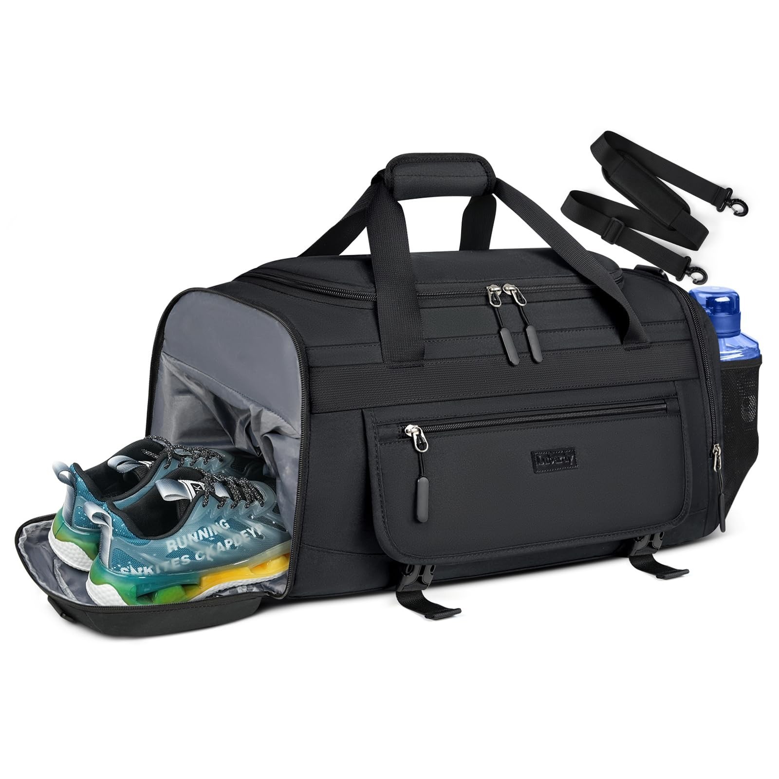 IGOLUMON Gym Bag for Men 40L Sports Duffel Bags Gym Duffle Bag Women with Sho...