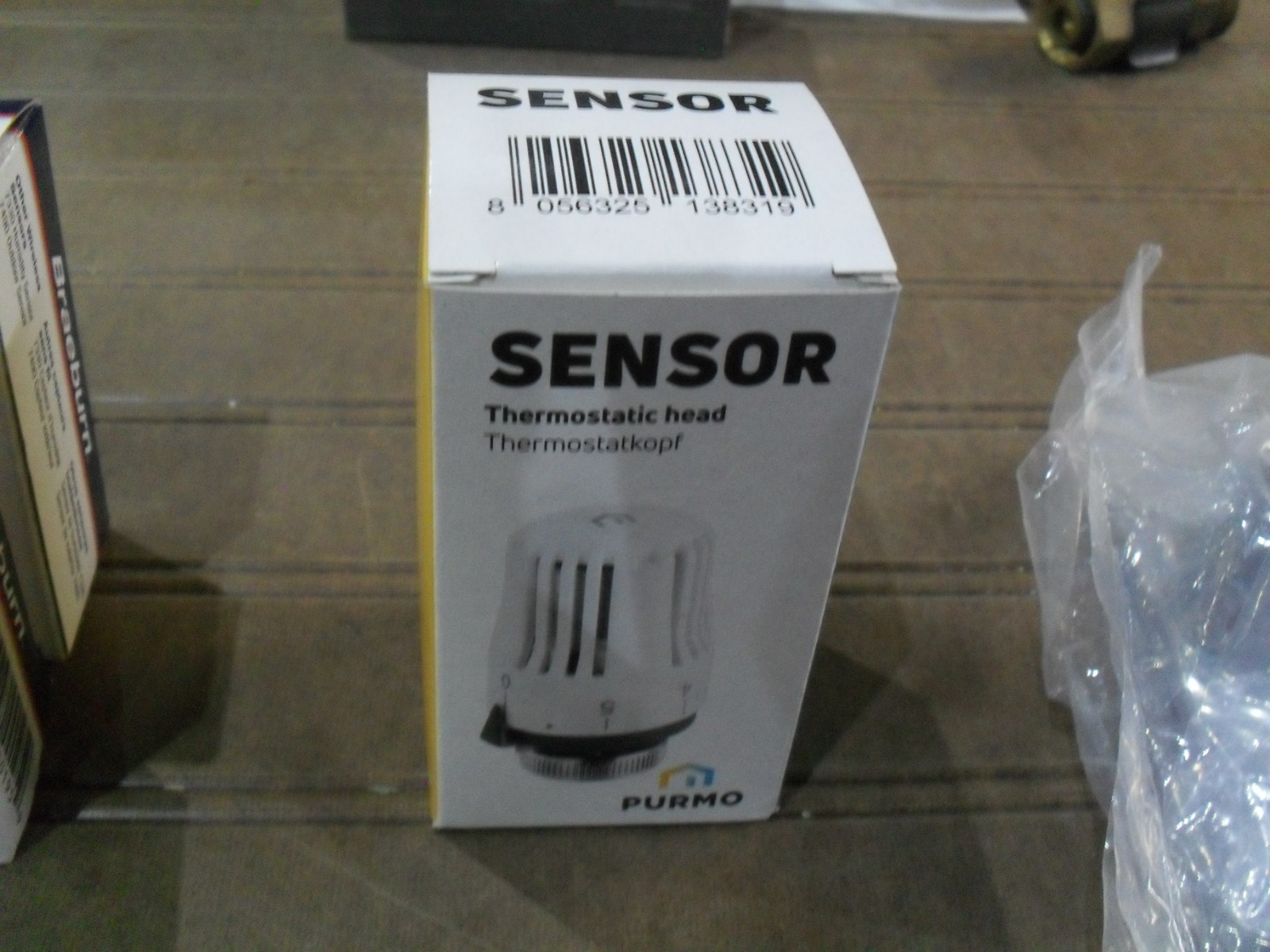 Purmo RV-TRV Thermostatic Head White for Radiators & Towel Bars S2