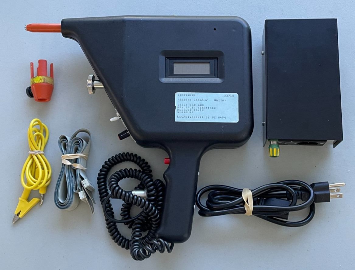 Schaffner NSG432 ESD Electrostatic Discharge Simulator 2-25KV WORKS AS-IS