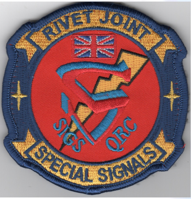 3.5" RAF RIVER JOINT SPECIAL SIGNALS EMBROIDERED PATCH