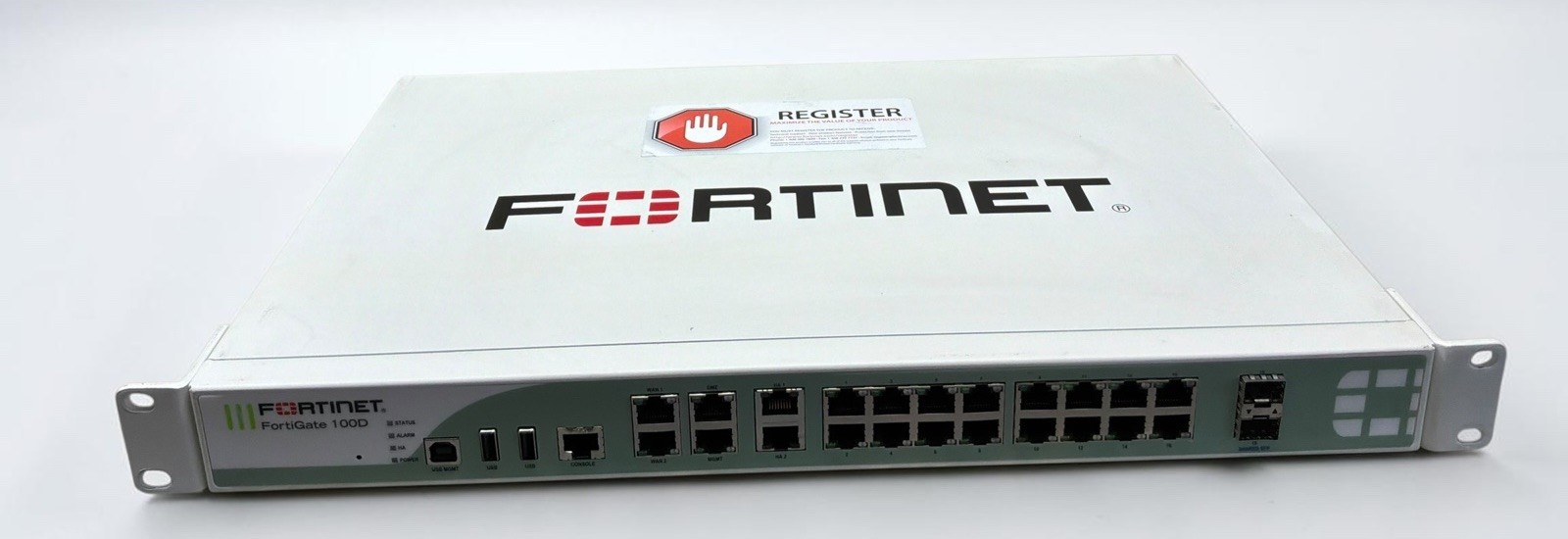 Fortinet Fortigate-100D Network Security Firewall FG-100D - No Power Cord