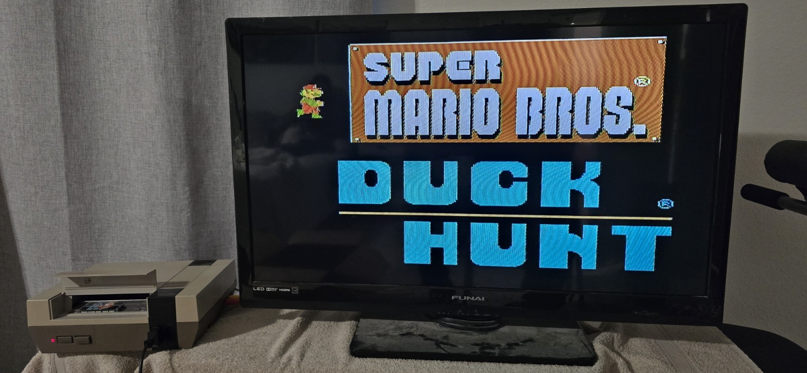 Nintendo Entertainment System With Games In Excellent Condition