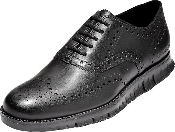 Cole Haan Men's Zerogrand Wing OX Leather Oxford Black Sz11