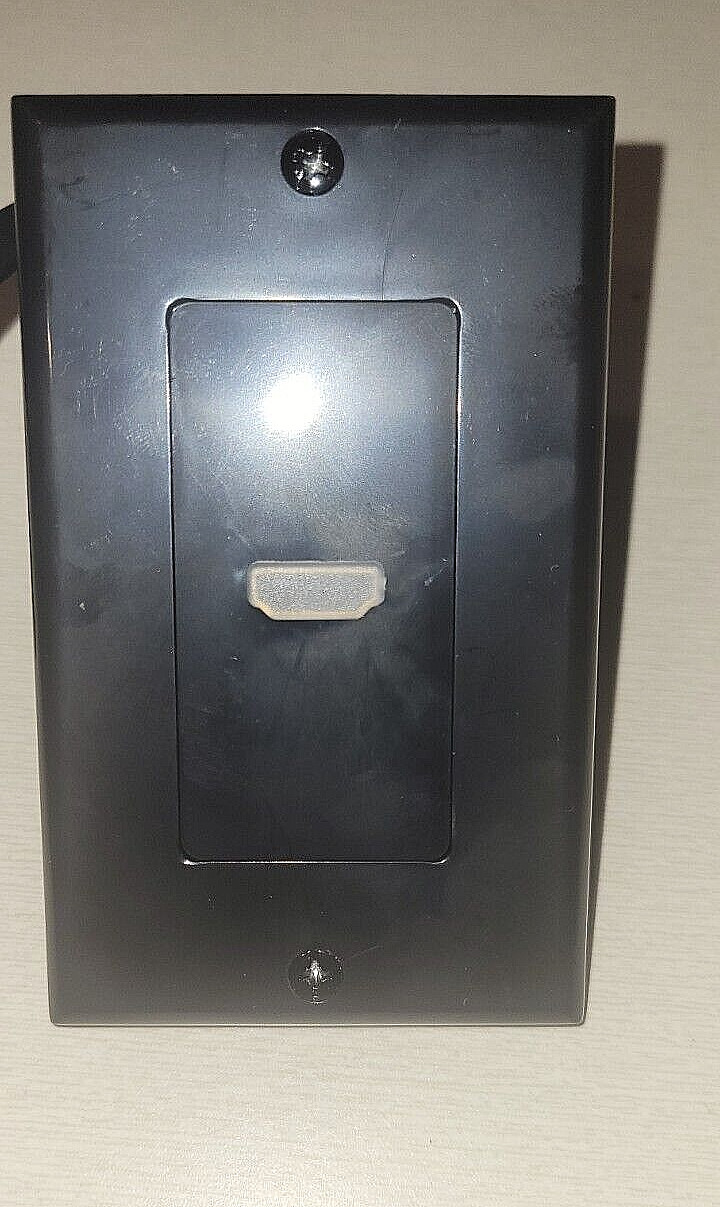 1 New 8K HDMI 1-Port Decorator Wall Plate Black, Buyer's Point