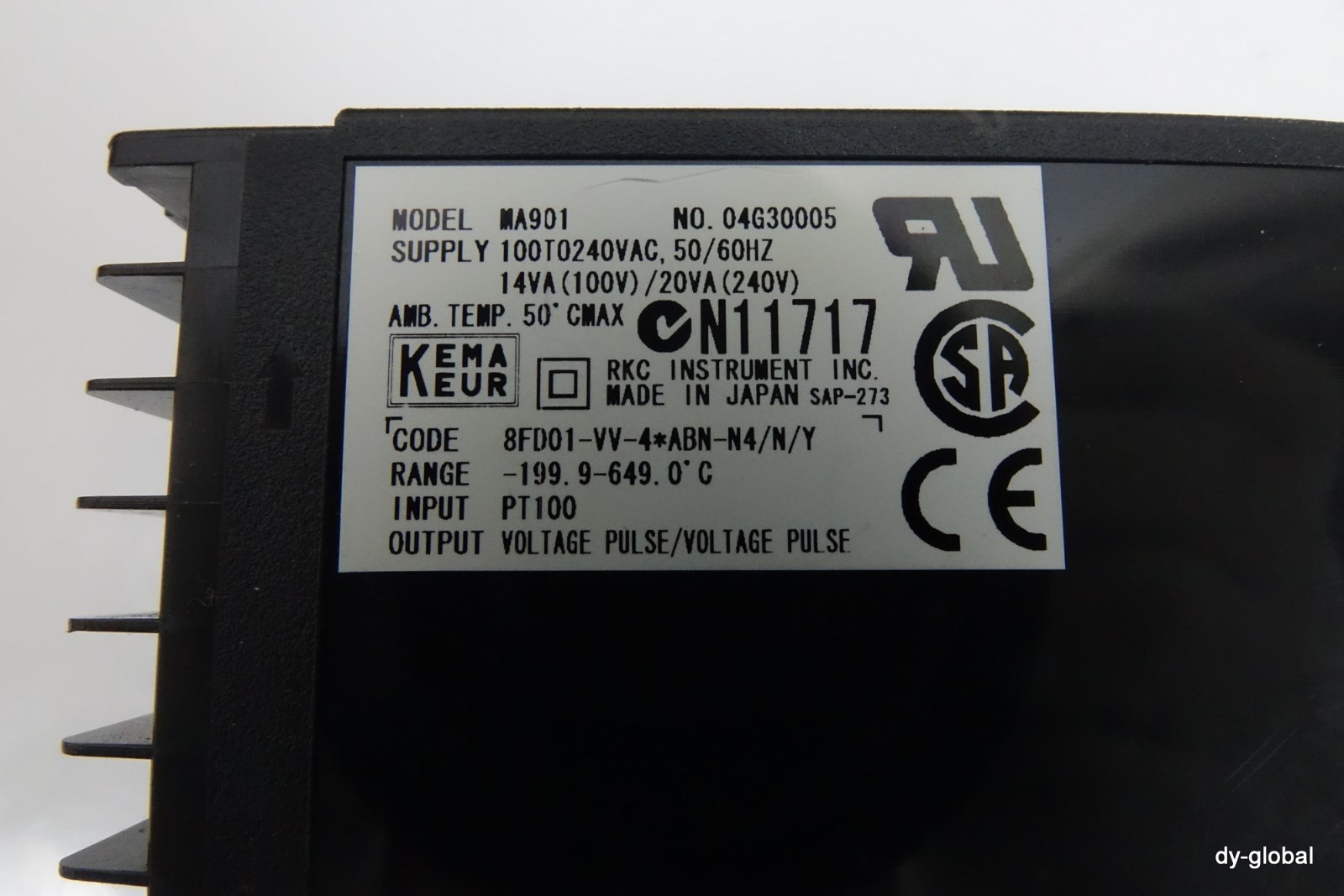 RKC MA901 Temperature controller 8Channel Multi-Point digital Control SEN-I-180